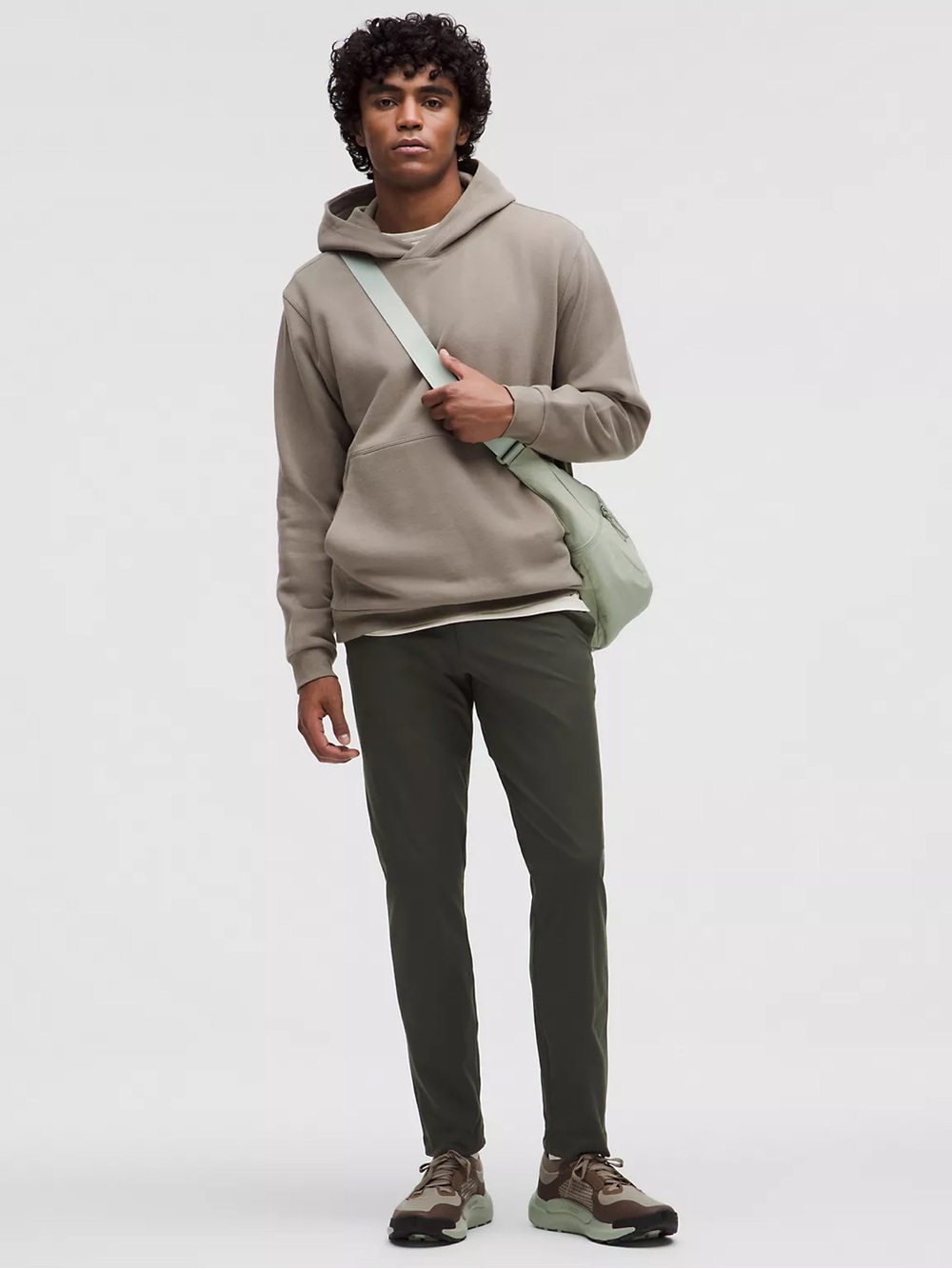 NWT Lululemon Men's Olive Green Slim Fit Trouser
